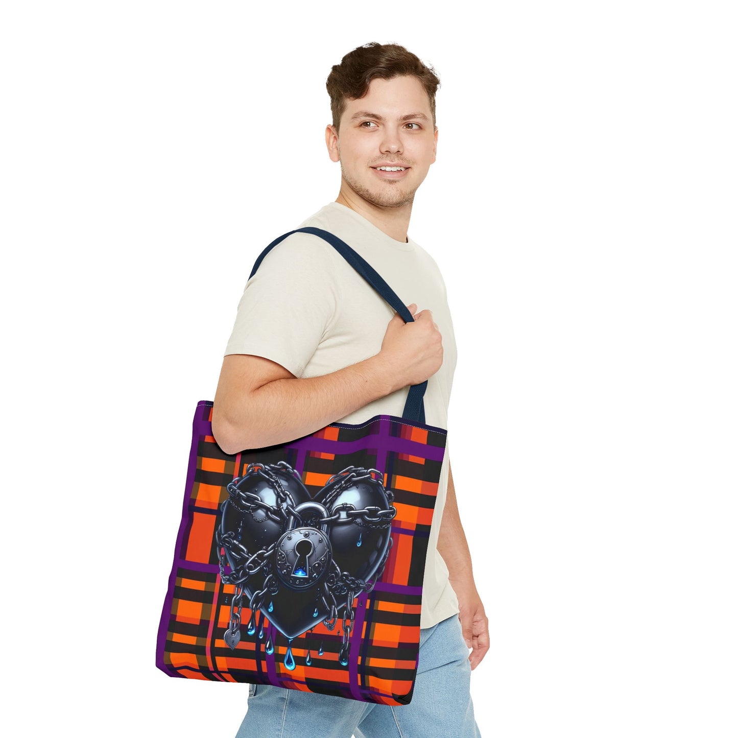 Fashionable Halloween Theme Tote Bag (AOP), Stylish for Everyday or Occasion, Perfect for Halloween Lovers, Great Gift Idea for Anyone