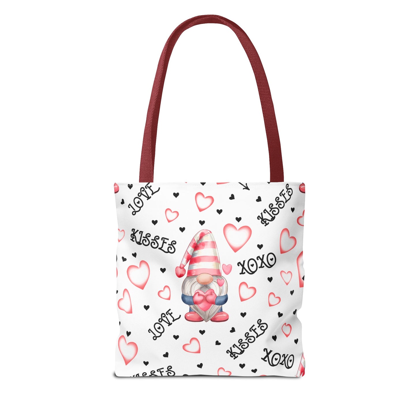 Romantic Love Gnome Tote Bag - Whimsical Valentine Gift for Gnome Lovers
