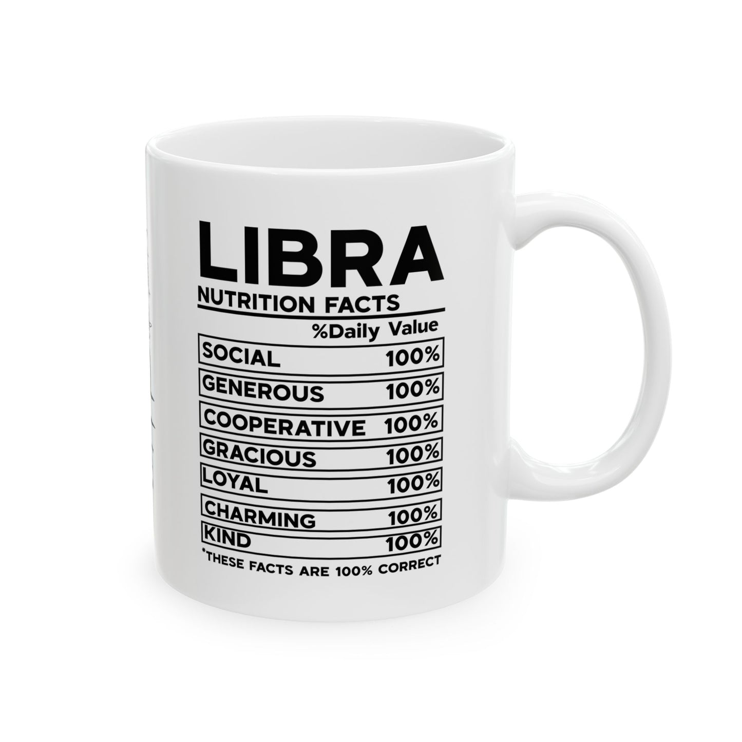 Libra Zodiac Ceramic Mug | 11oz & 15oz | Astrology Gifts for Libra Lovers