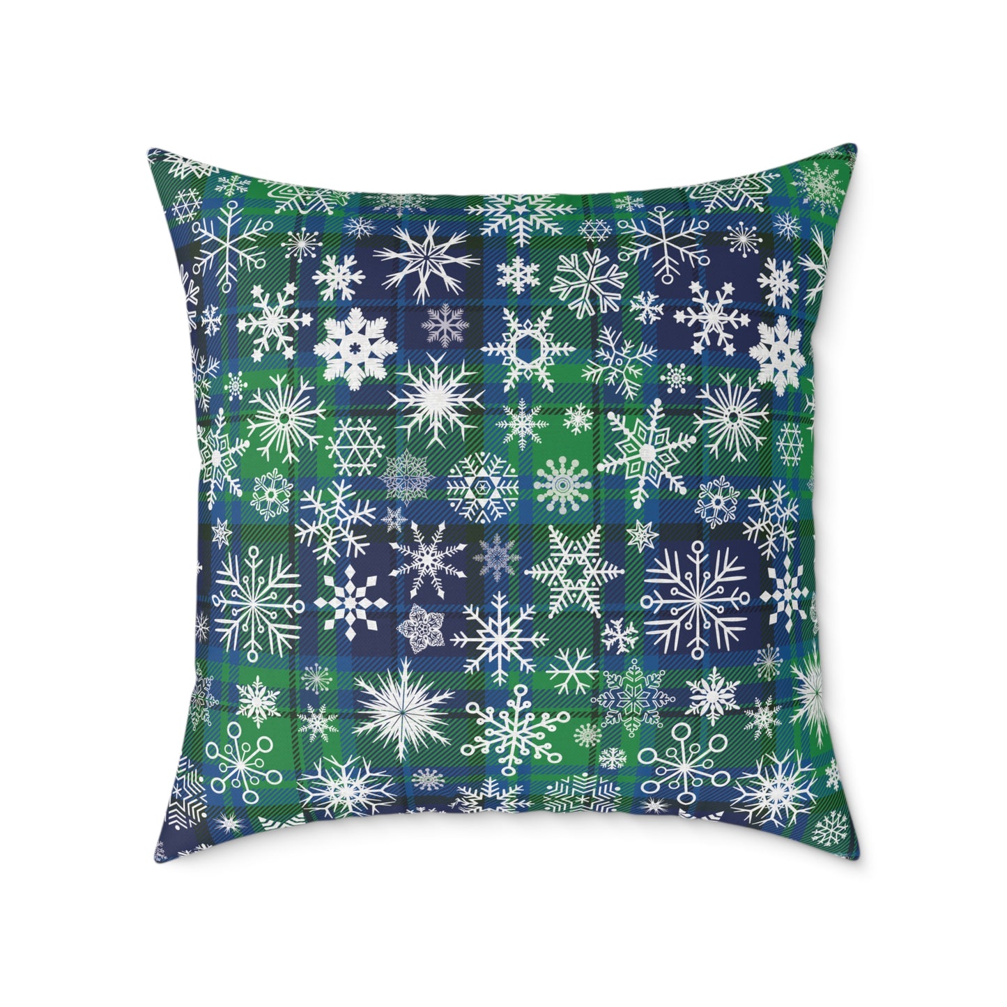 Holiday Humor Square Poly Canvas Pillow, Beautiful Two-Sided Holiday Decor Pillow for Home or Office, Accent for Any Room