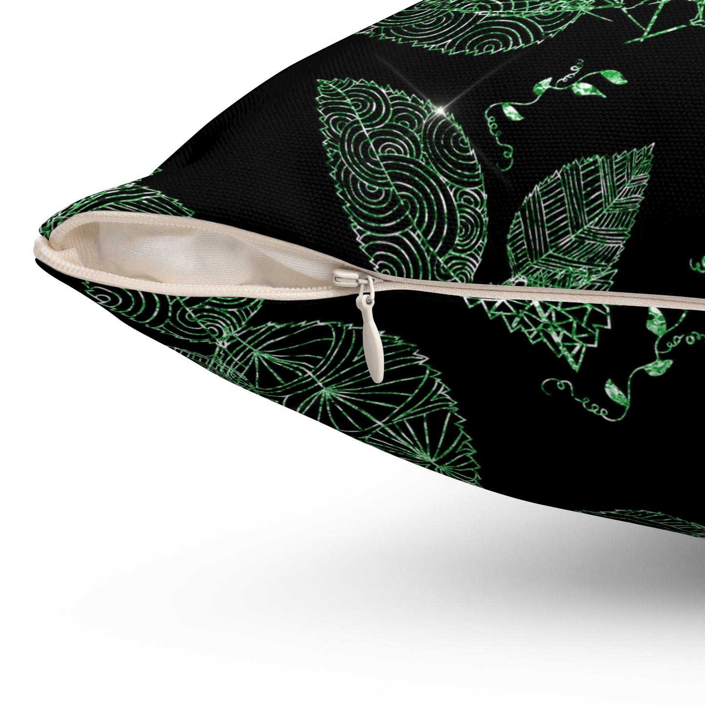 Lush Botanical Throw Pillow - Cozy Home Decor, Gift for Plant Lovers, Nature-inspired Cushion, Unique Accent Pillow, Autumn Decor