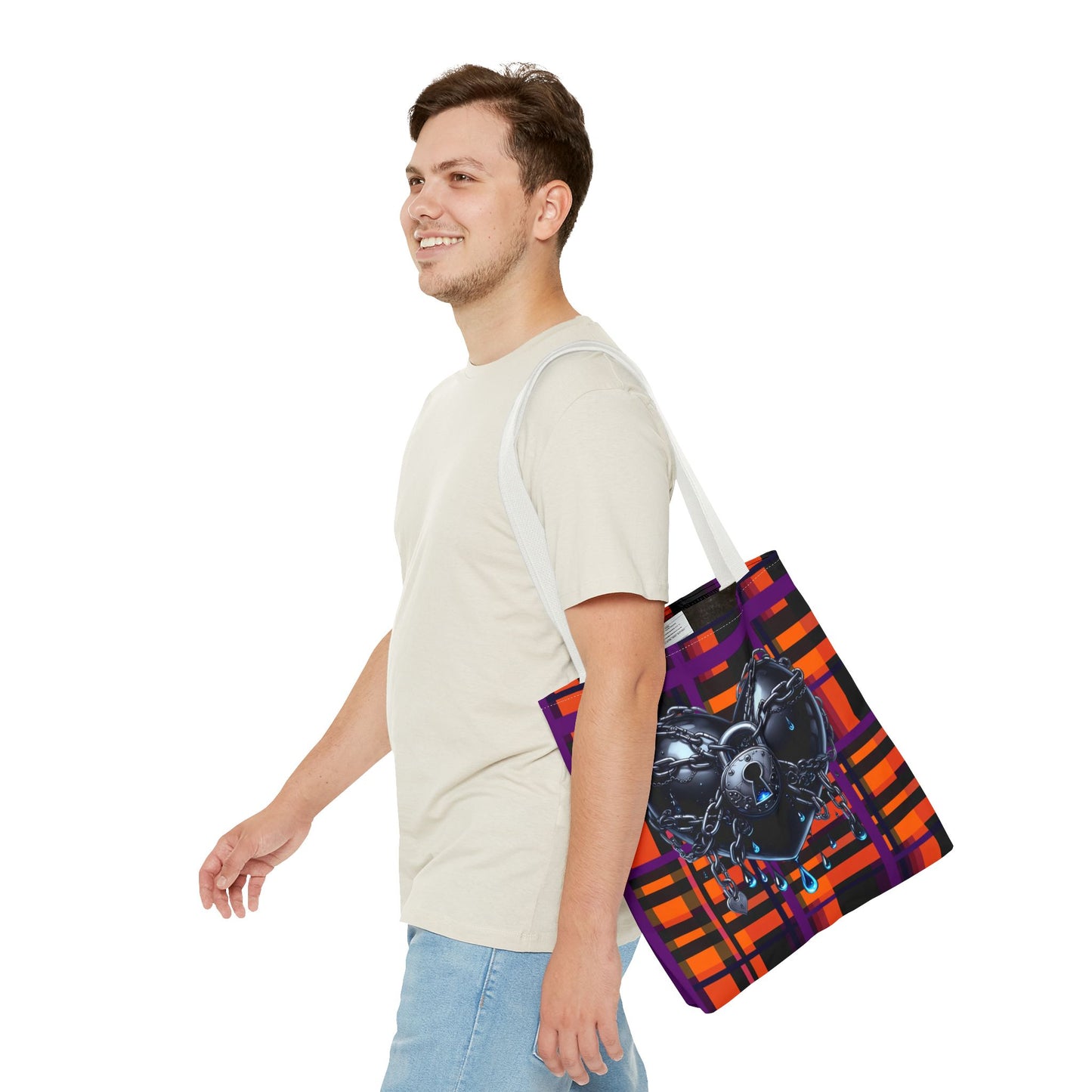 Fashionable Halloween Theme Tote Bag (AOP), Stylish for Everyday or Occasion, Perfect for Halloween Lovers, Great Gift Idea for Anyone