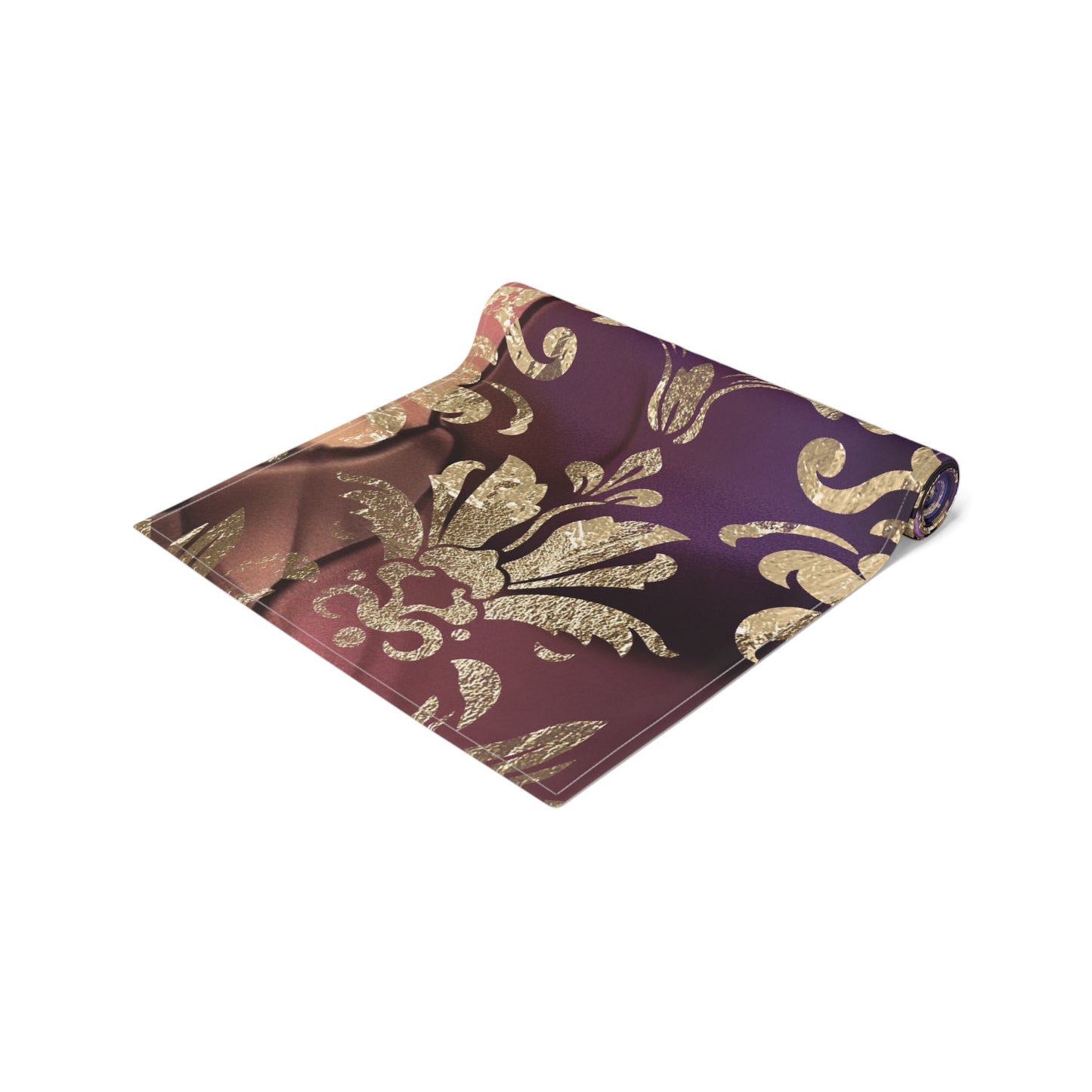 Elegant Damask Table Runner for Special Occasions, Dining Decor, Holiday Table Settings, Thanksgiving, Wedding, Party Decor