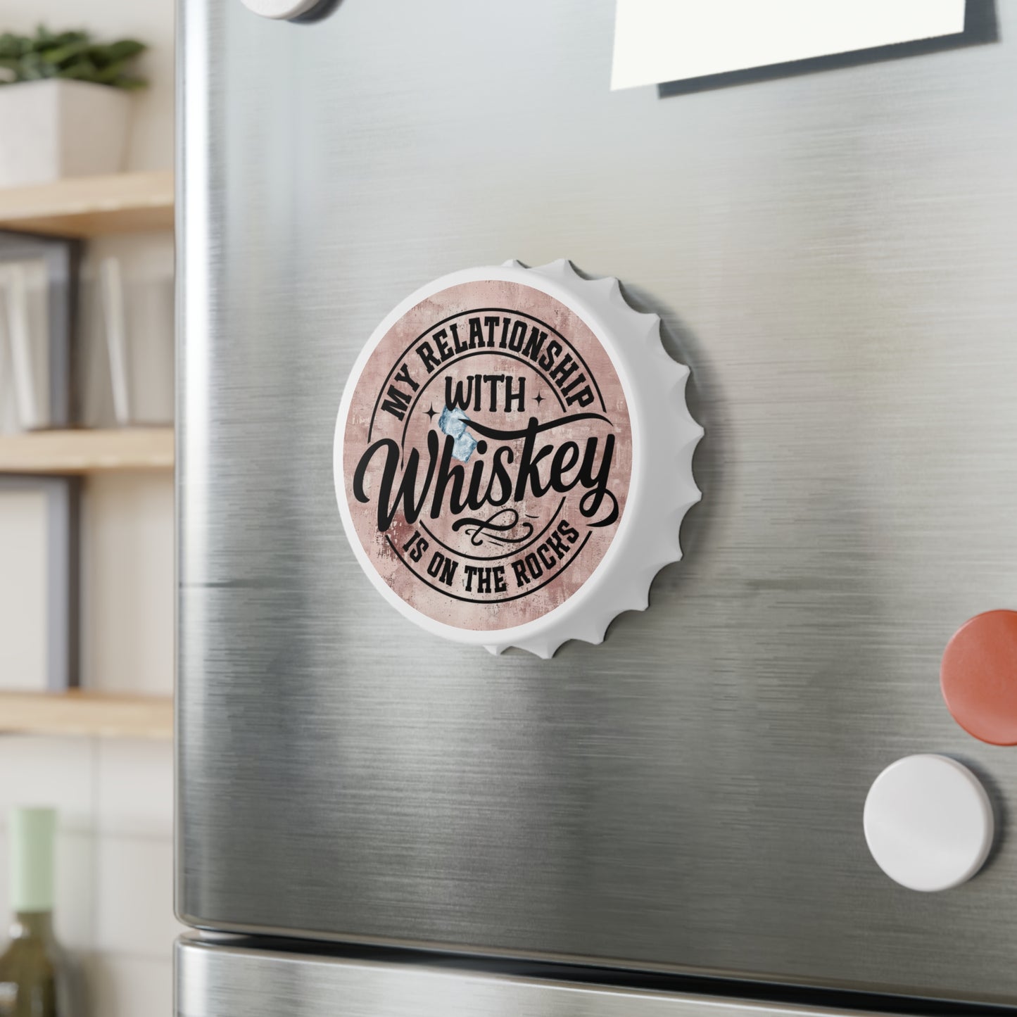 Whiskey Relationship Bottle Opener - Fun Gift for Whiskey Lovers