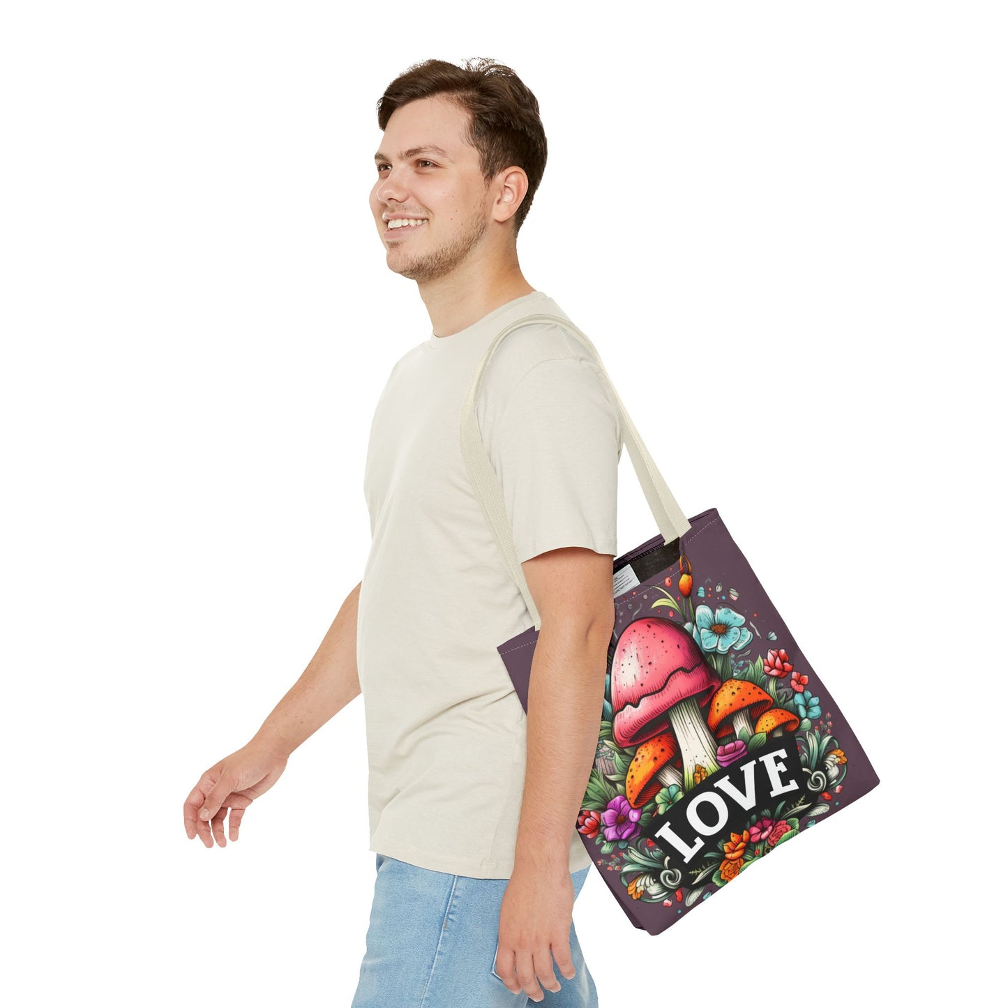 Mushroom Love Tote Bag