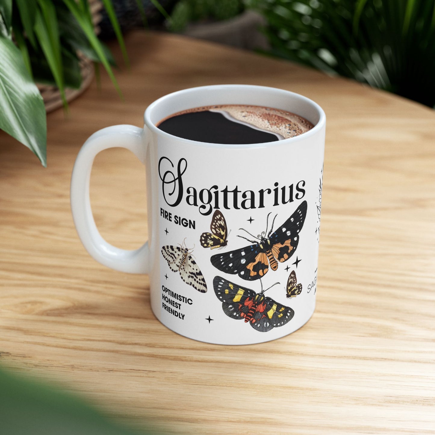 Sagittarius Zodiac Ceramic Mug - Astrology Gifts for Astrology Lovers - 11oz & 15oz Sizes