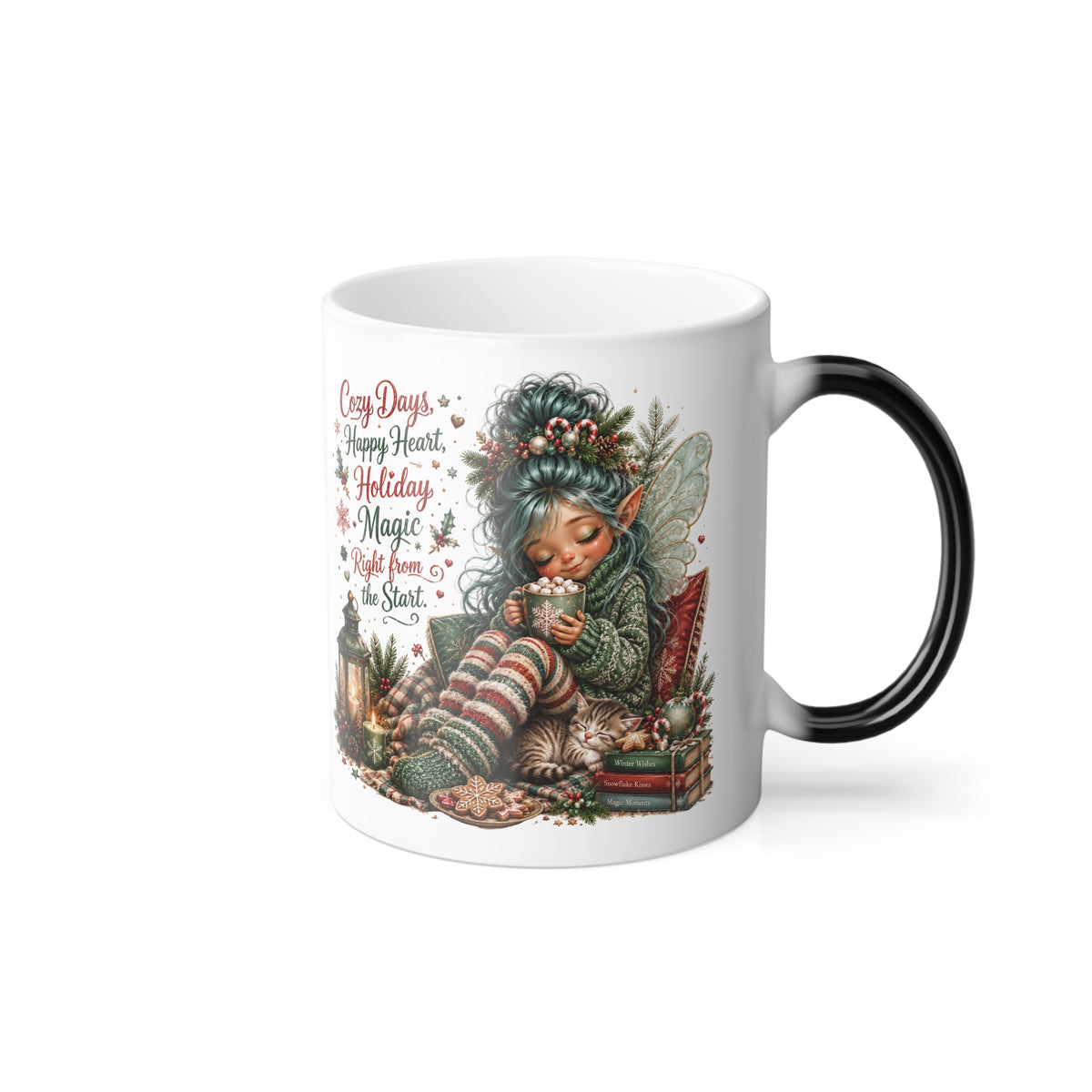 Christmas Elf Holiday Magic Color-Changing Mug
