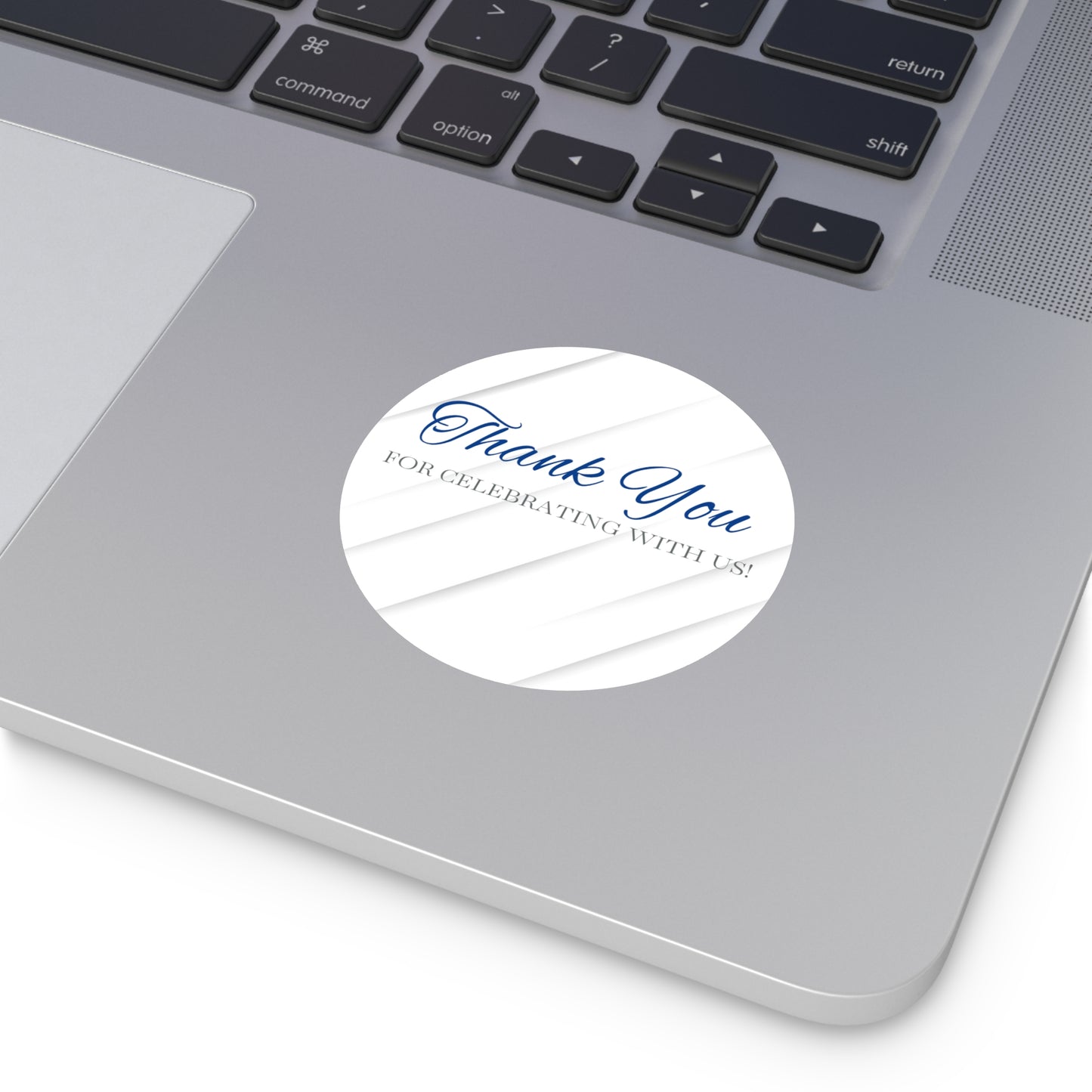 Elegant Thank You Custom Stickers for Weddings, Party Favors, Bridal Showers, Custom Labels, Celebration Decal, Personalized Gifts