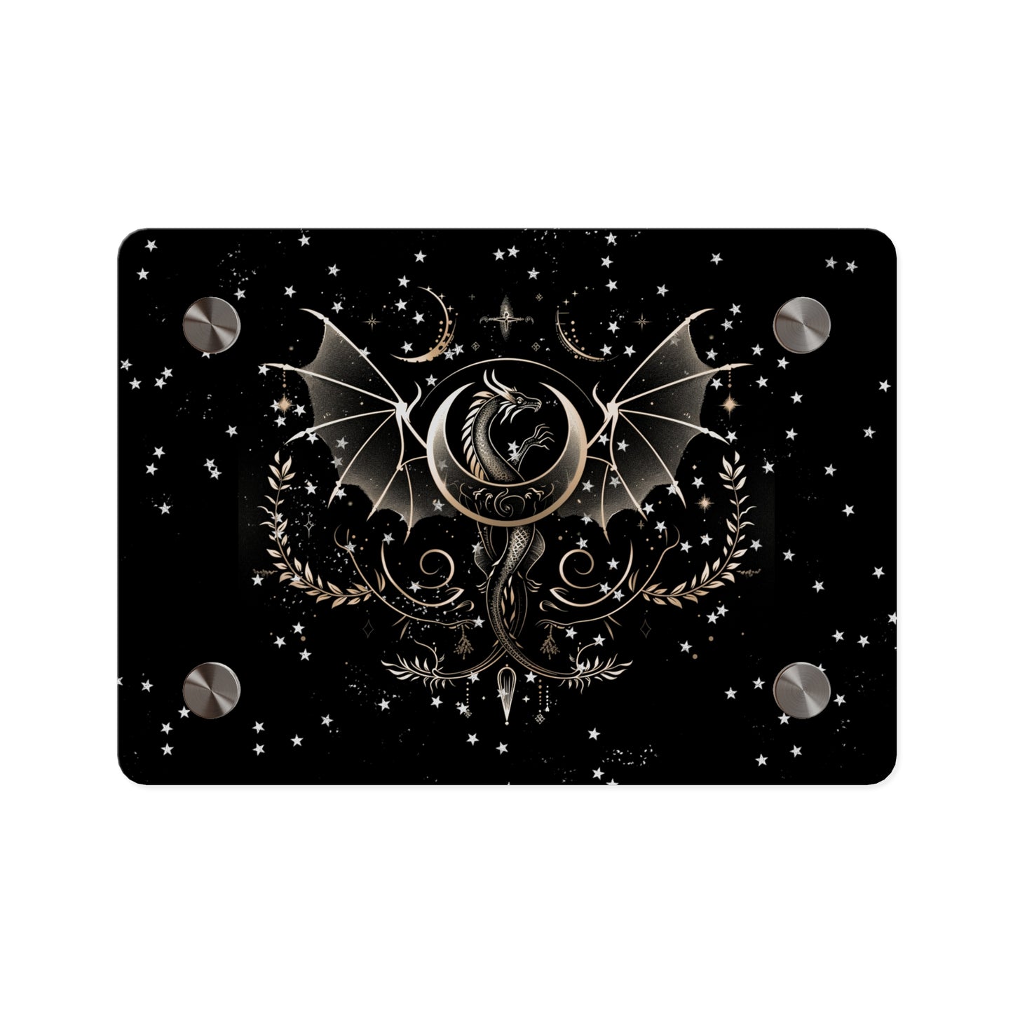 Mystical Dragon Acrylic Wall Art Panels - Celestial Decor for Fantasy Lovers