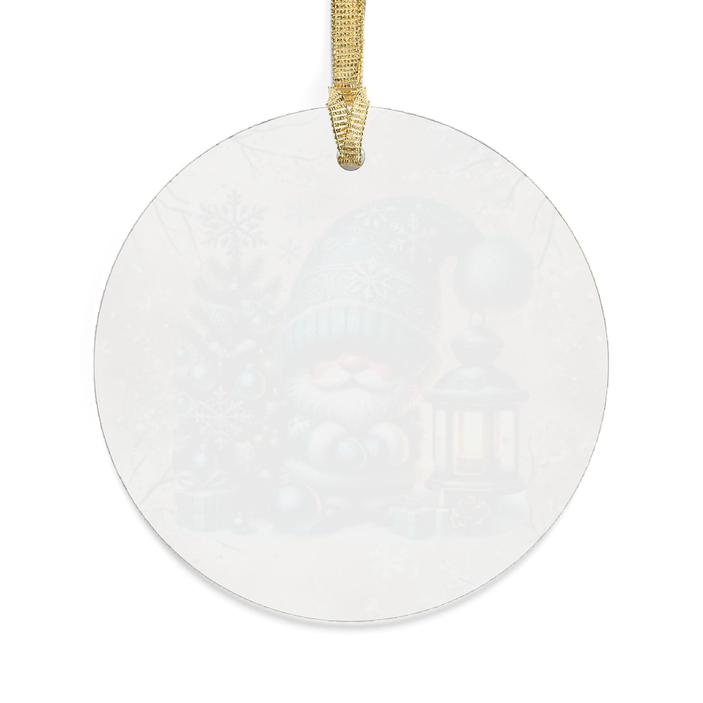 Holiday Decor - Santa Gnome Christmas Acrylic Ornaments