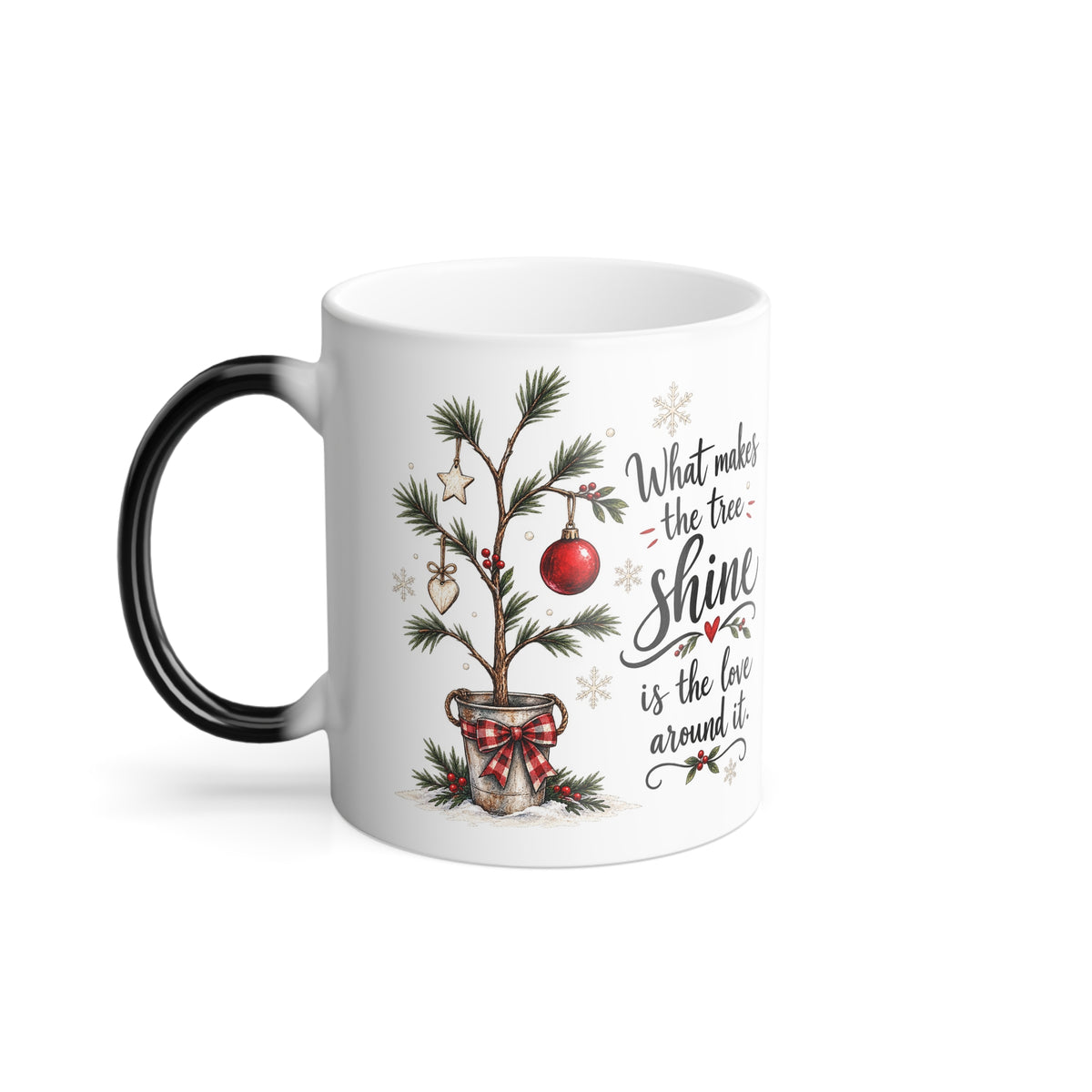 What Makes You Shine Inspirational Holiday Color-Changing Mug