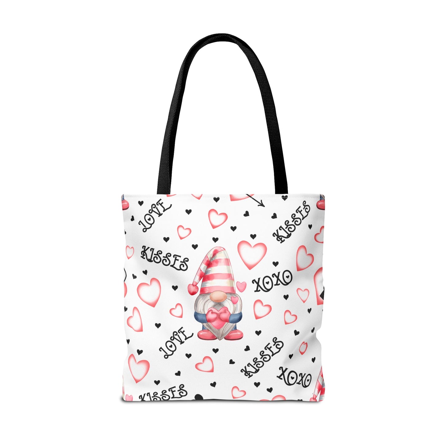 Romantic Love Gnome Tote Bag - Whimsical Valentine Gift for Gnome Lovers