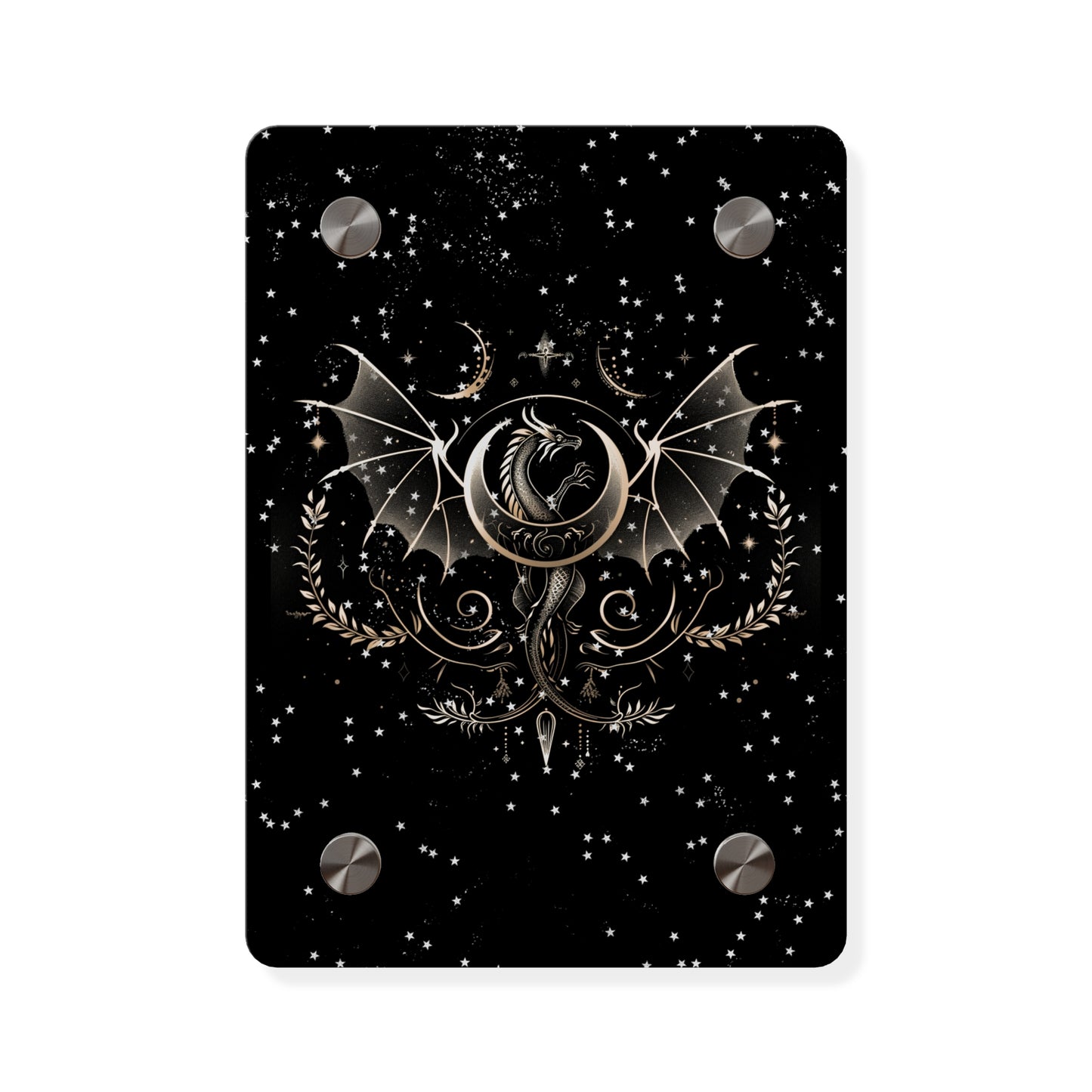 Mystical Dragon Acrylic Wall Art Panels - Celestial Decor for Fantasy Lovers
