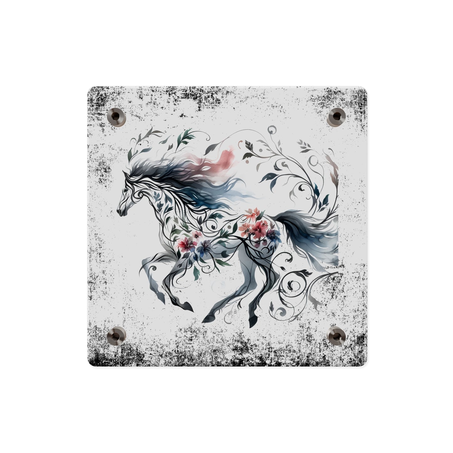 Celestial Horse Acrylic Wall Art Panel - Ethereal Home Decor