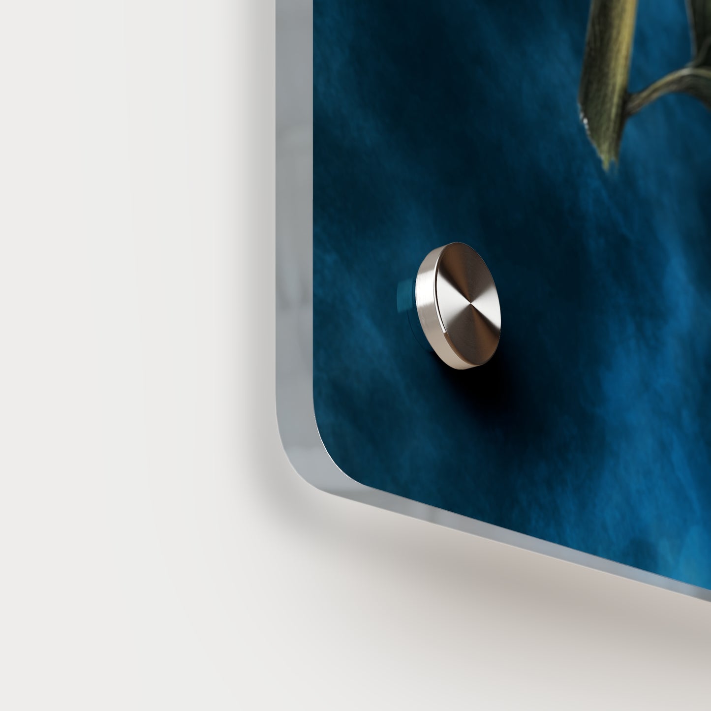 Inspirational Sunflower Acrylic Wall Art Panel - "Stronger Than The Storm"