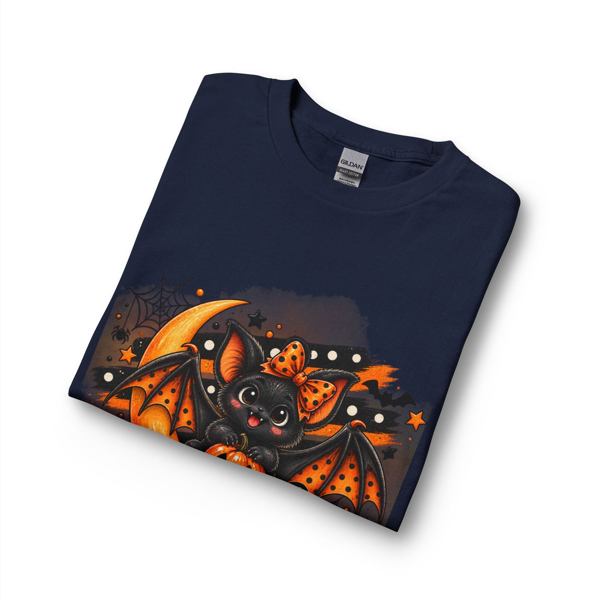 Halloween Bat and Jack-O'-Lantern Long Sleeve T-Shirt