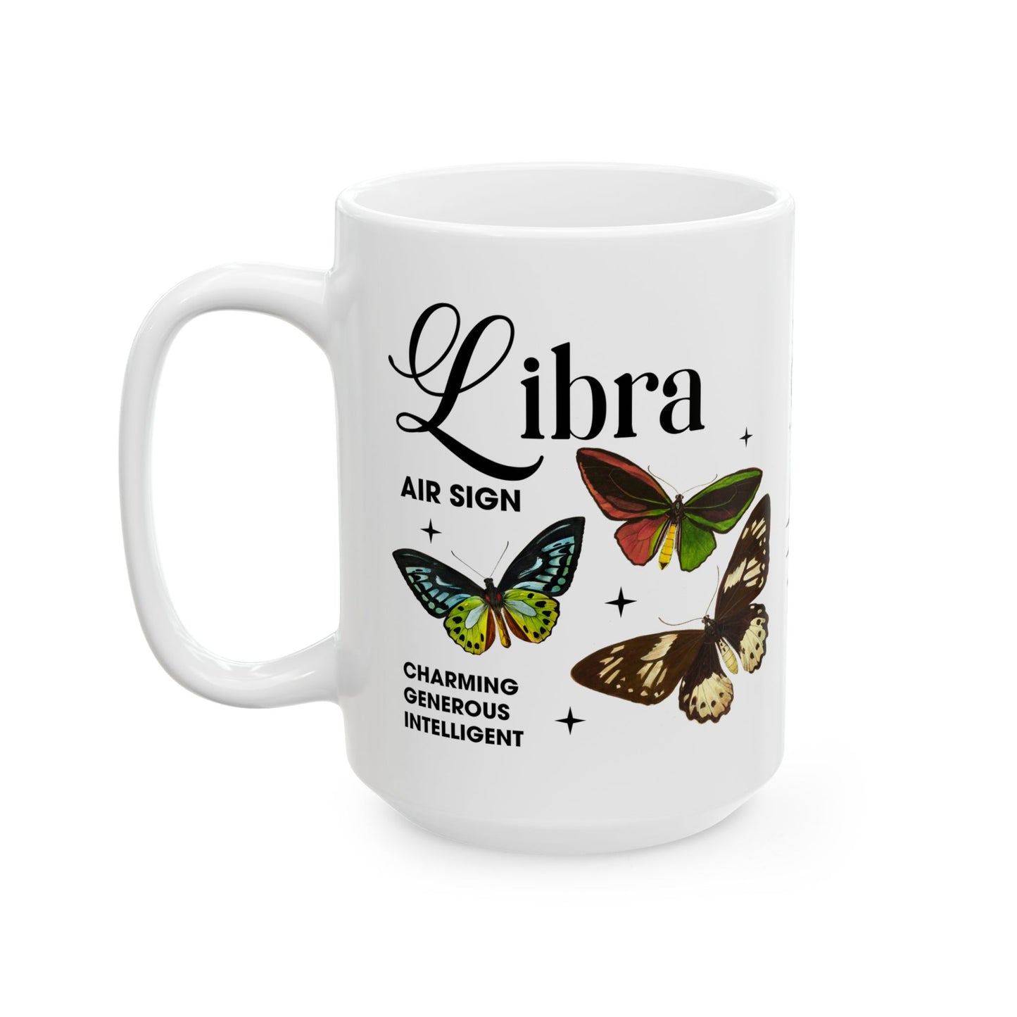 Libra Zodiac Ceramic Mug | 11oz & 15oz | Astrology Gifts for Libra Lovers