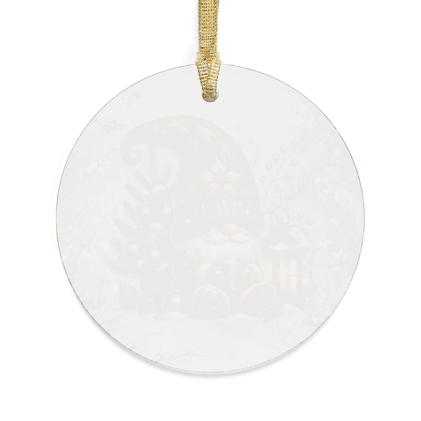 Gnome Christmas Acrylic Ornaments – Festive Holiday Decor