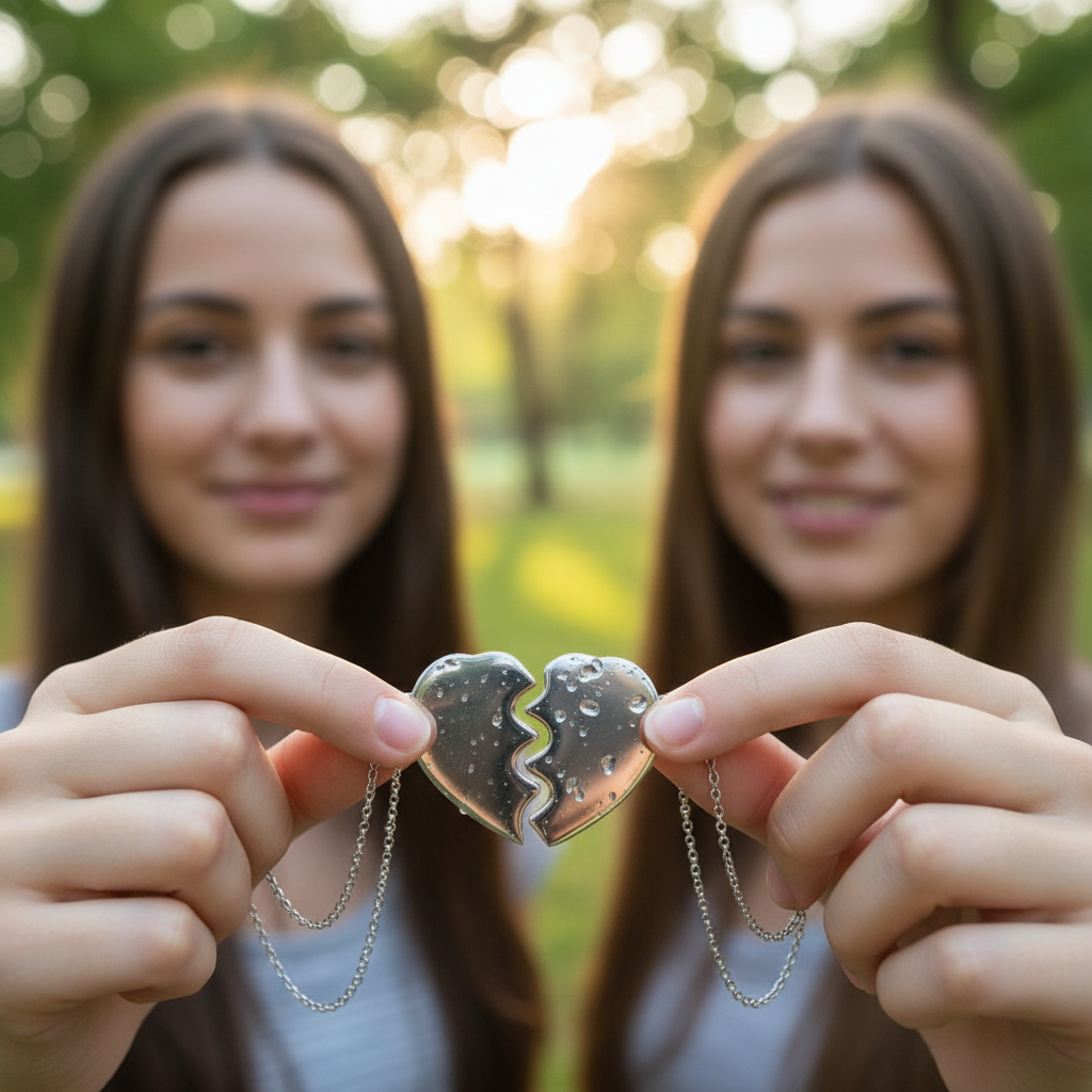 Cousins Steel Split Heart