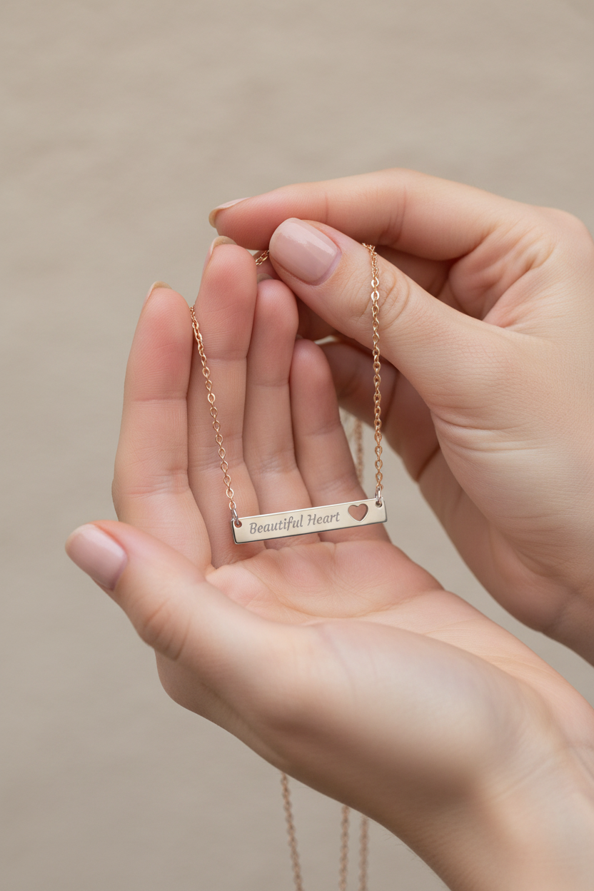 Stainless Steel beautiful heart pendant